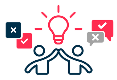 Abbildung: CONNECT - für globale Zusammenarbeit