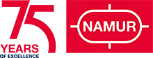 Logo: NAMUR 75 Years