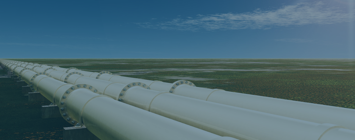 Image of a gas pipeline symbolizing gas supply, part of MEGLA’s success story.