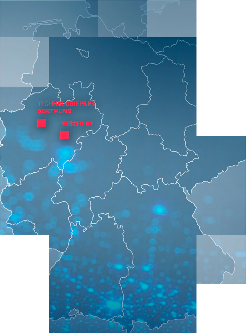 MEGLA Standorte in Dortmund und Meschede